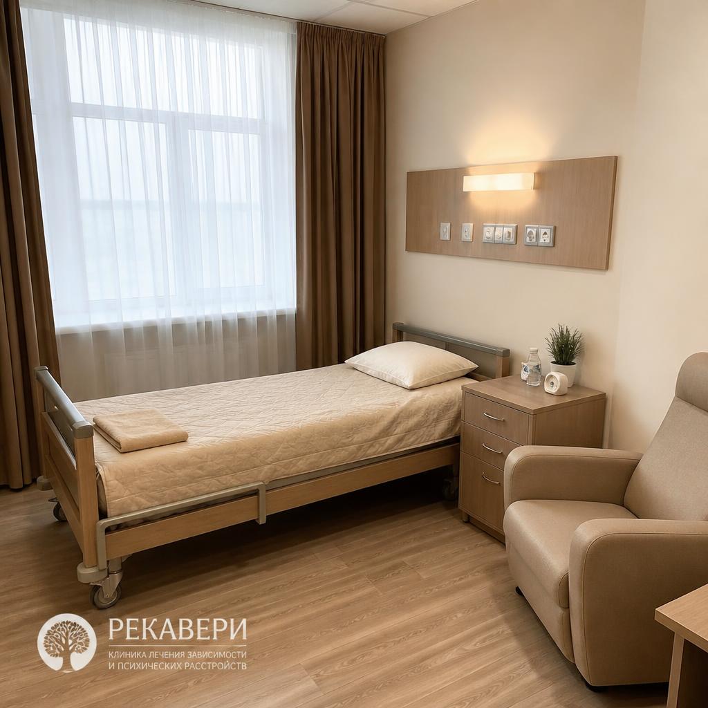 Комфортная палата клиники Рекавери в Балхаше